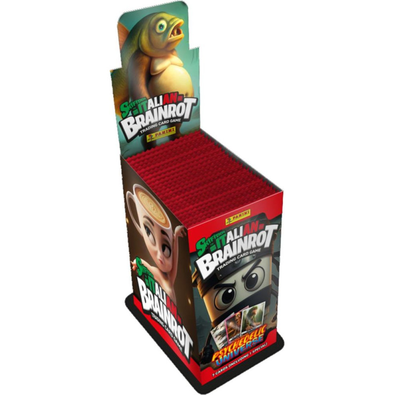 Panini Italian Brainrot: Display (24 Packs of 7 cards)