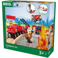 BRIO - Rescue Fire Fighter Set (33815) - Toy - rotaļlieta