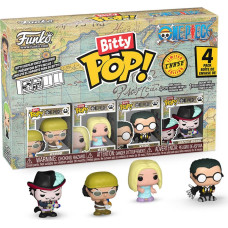 Funko Bitty Pop! 4-Pack: One Piece - Usopp, Kaya, Kuro, Bitty Pop! Chase Vinyl Figures