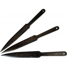 KAL22 LIDER sport throwing knives 3 pcs black
