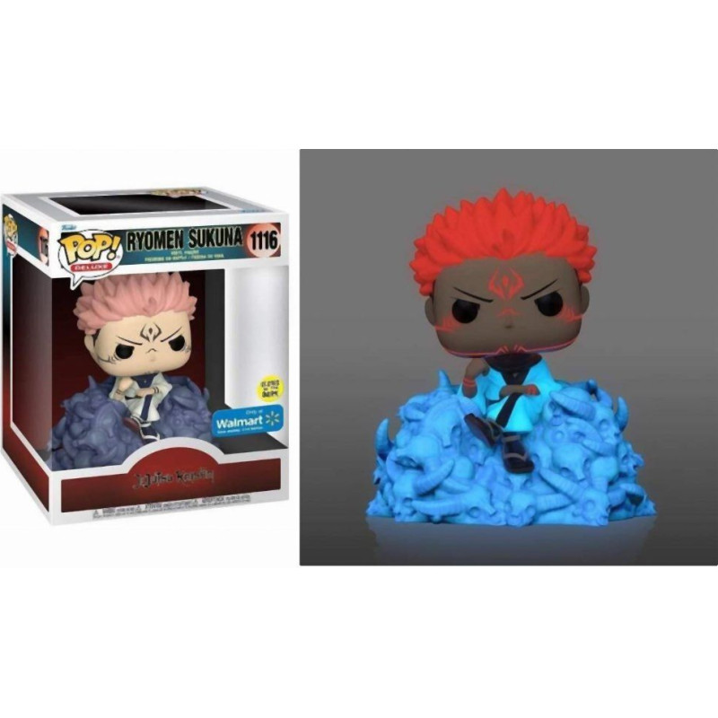 Funko Pop! Deluxe: Jujutsu Kaisen - Ryomen Sukuna (Glows in the Dark) (Special Edition) #1116 Vinyl Figure