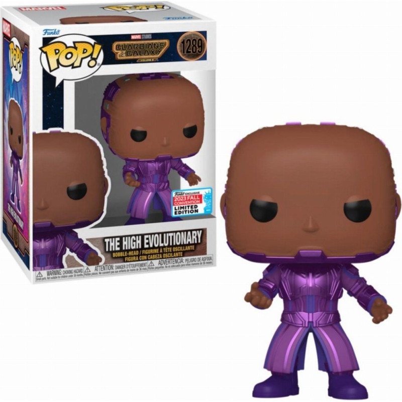 Funko Pop! Marvel: Guardians of the Galaxy Vol. 3 - The High Evolutionary (Convention Limited Edition) #1289 Bobble-Head Vinyl Figure