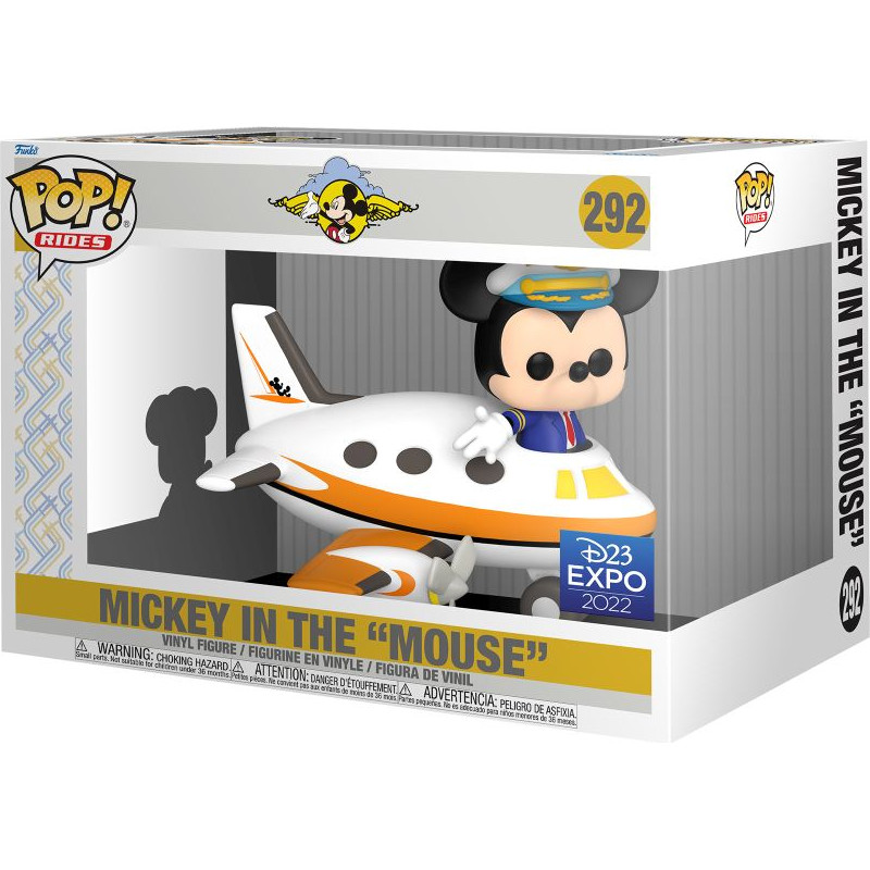 Funko Pop! Rides: Mickey in the Mouse (Special Edition) #292 Vinyl Figure