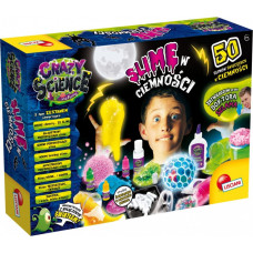 Lisciani Zestaw naukowy crazy science slime w ciemności