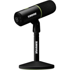 Shure mv6 - kardioidalny mikrofon dynamiczny usb-c dla graczy i streamerów