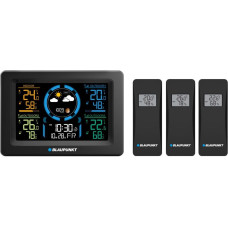 Blaupunkt stacja pogodowa z 3 czujnikami z lcd ws40bk