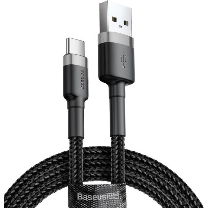 Baseus kabel usb-c cafule catklf-ug1 2a 3m czarny