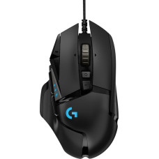 Logitech Mysz logitech g502 gaming hero eu 910-005471 (optyczna; 16000 dpi; kolor czarny)