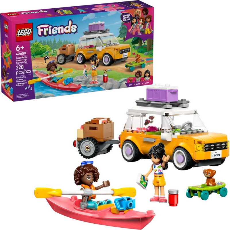 Lego friends 42659 friendship road-trip travel car