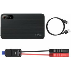 Baseus Powerbank/rozrusznik baseus pro+ car jump starter, 12000mah, 1200a, usb (czarny)