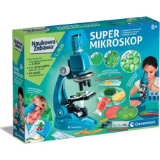 Clementoni naukowa zabawa - super mikroskop