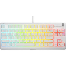 SteelSeries Apex 3 TKL US keyboard, white