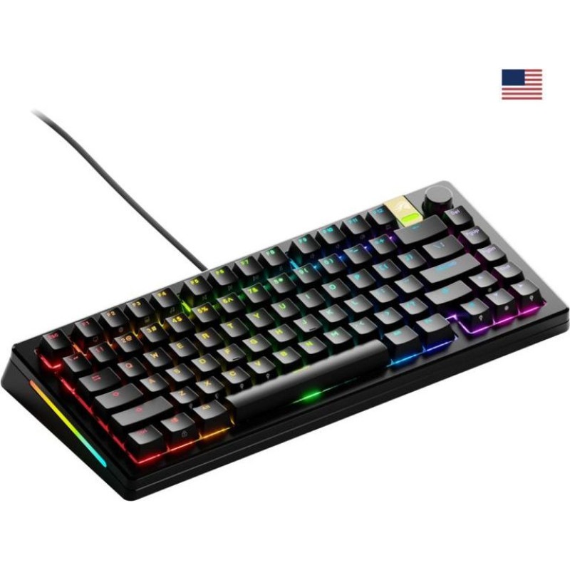 Glorious Gaming GMMK 3 PRO HE 75% Prebuilt USB Keyboard QWERTY US English Black