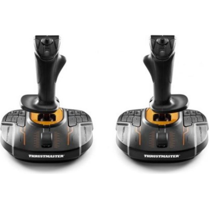 Thrustmaster T.16000M FCS SPACE SIM DUO Black, Orange USB Joystick Analog/Digital PC