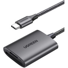 Ugreen czytnik kart sd/tf ugreen cm401 usb c 5gb/s - szary