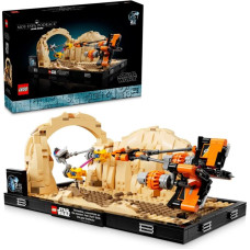 Lego star wars 75380 diorama: wyścig ścigaczy w mos espa
