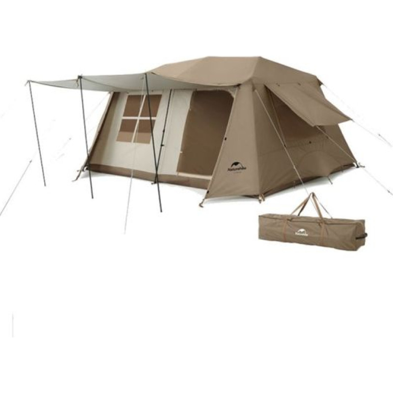 Naturehike Village 13 roof tent CNH22ZP004 - Brown - TI Black NATUREHIKE