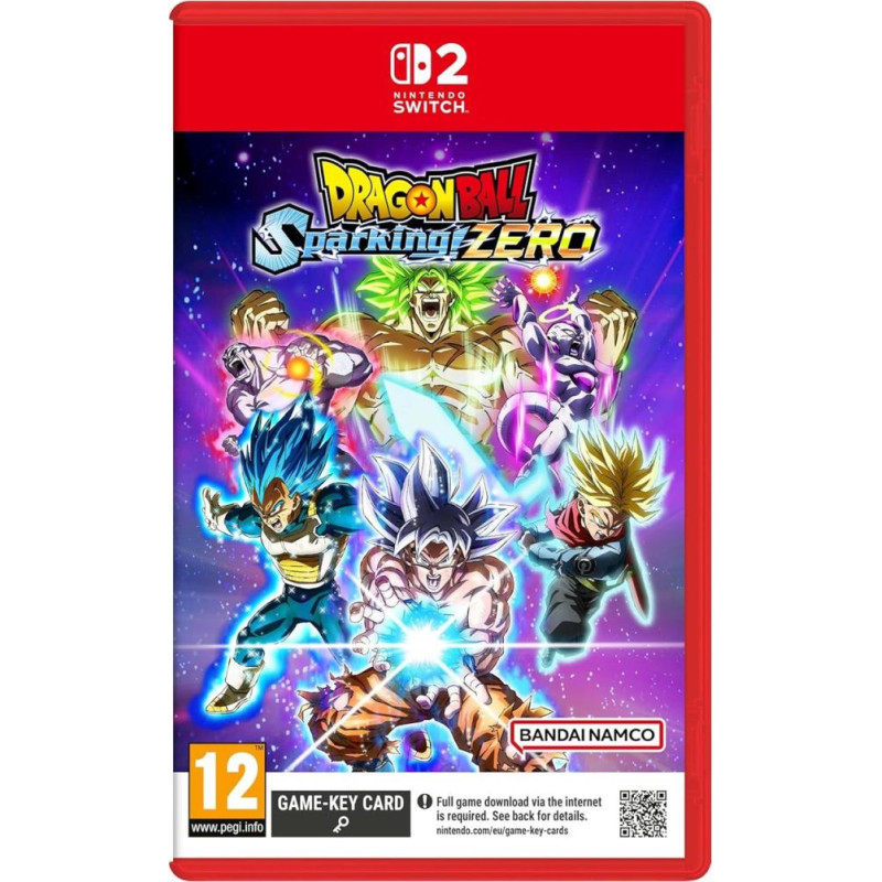 Bandai NSW2 Dragon Ball Sparking Zero (Game Key Card)