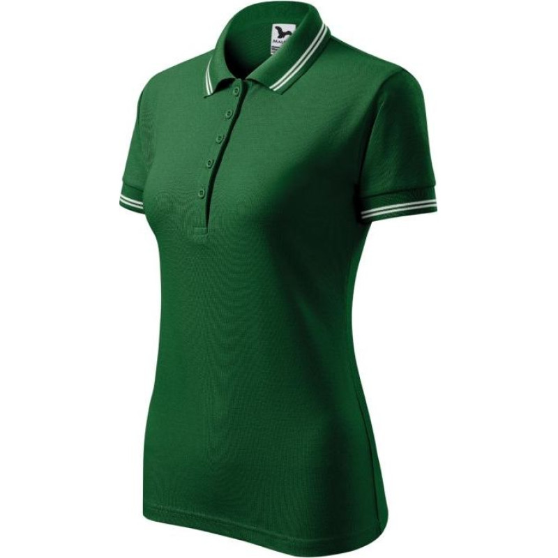 Adler Urban W MLI-22006 bottle green polo shirt (M)