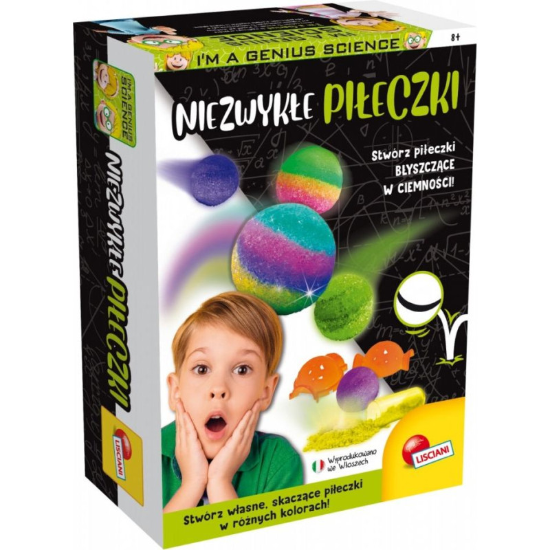 Lisciani Zestaw naukowy i'm a genius niezwykłe piłeczki