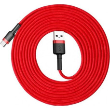 Baseus kabel usb do usb-c cafule 2a 3m (czerwony)