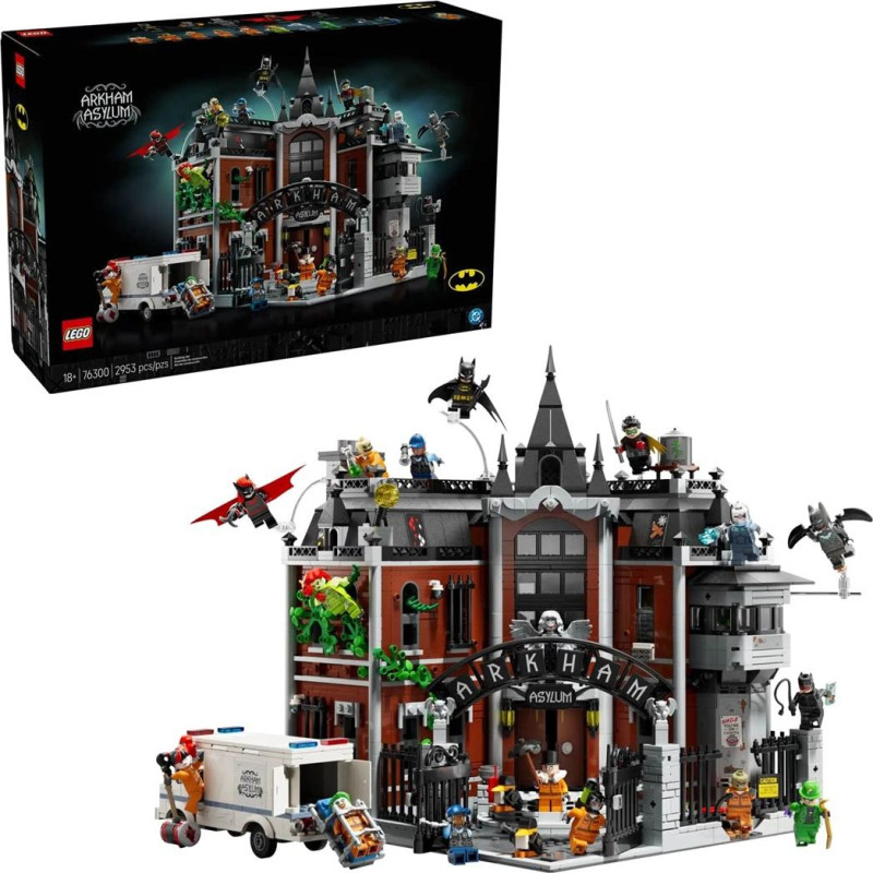 Lego 76300 super heroes - arkham asylum