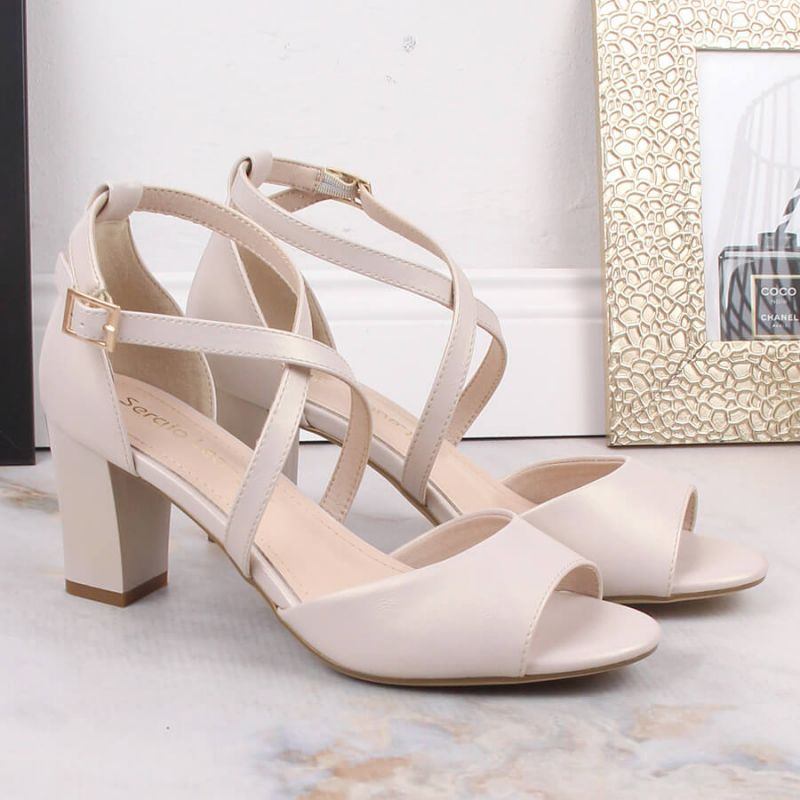 Sergio Leone W SK367C Heeled Sandals (40)