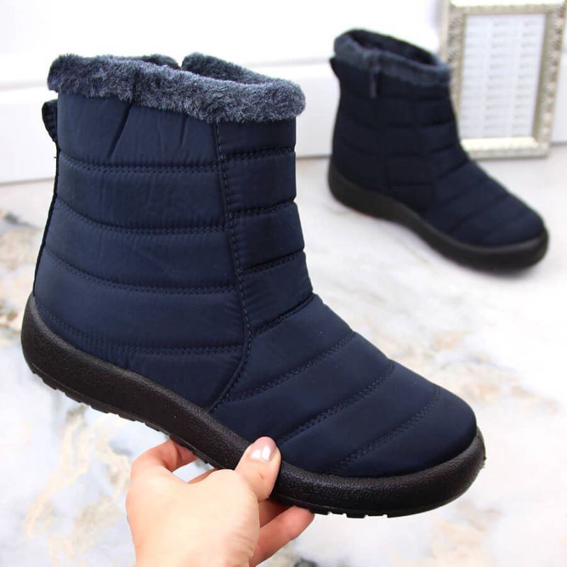Potocki W WOL198B navy blue snow boots (41)