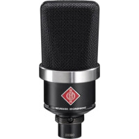 Neumann tlm 102 mt studio-set -  mikrofon pojemnościowy wielkomembranowy z uchwytem p. wstrząsowym, czarny