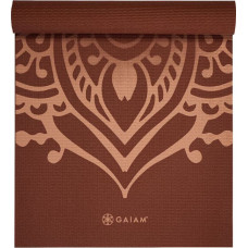 Gaiam Go Jogi Gaiam Intense Rust Sundial Layers 5mm 65738 mat