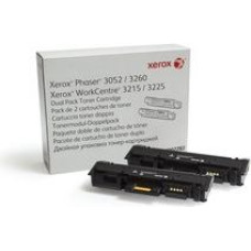 Xerox Toner dwupak black  2x3.0k  do phaser3052/3260 wc3215/3225