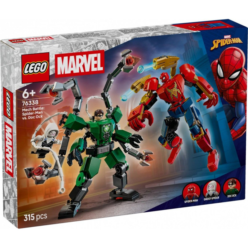Lego ® Marvel: Mech Battle: Spider-Man vs. Doc Ock (76338)