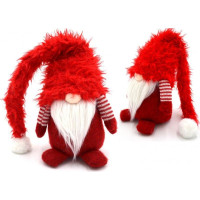 GNOME WITH FUR HAT 86CM