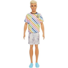 Mattel Barbie Ken Doll - Fashionistas # 174 - Ken Blonde with Malibu Shirt (GRB90)
