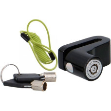 Dunlop BLACK BRAKE DISC LOCK WITH CABLE LOCK