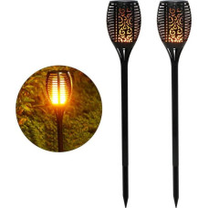 SOLAR TORCH LAMP DANCING FLAMES 10X10X79CM 36 LED
