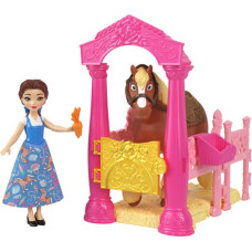 Mattel Disney Princess: Storytime Stackers - Belle's Royal Stable Playset (JHH09)