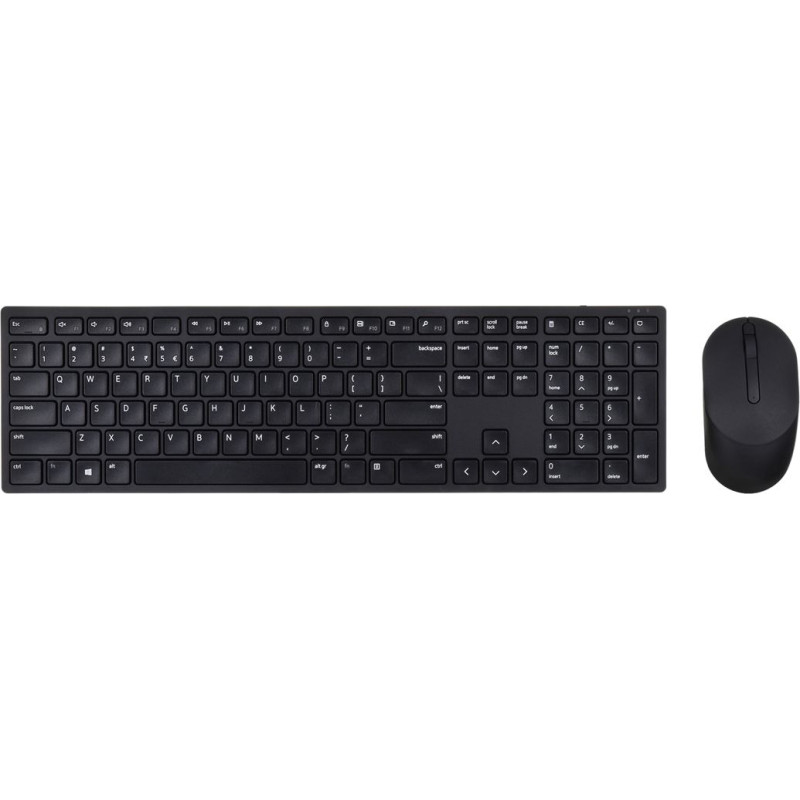 Dell pro wireless keyboard and mouse - km5221w - us international (qwerty) (rtl box)
