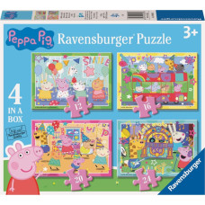 Ravensburger : Peppa Pig - Puzzle (4in1) (12004016)