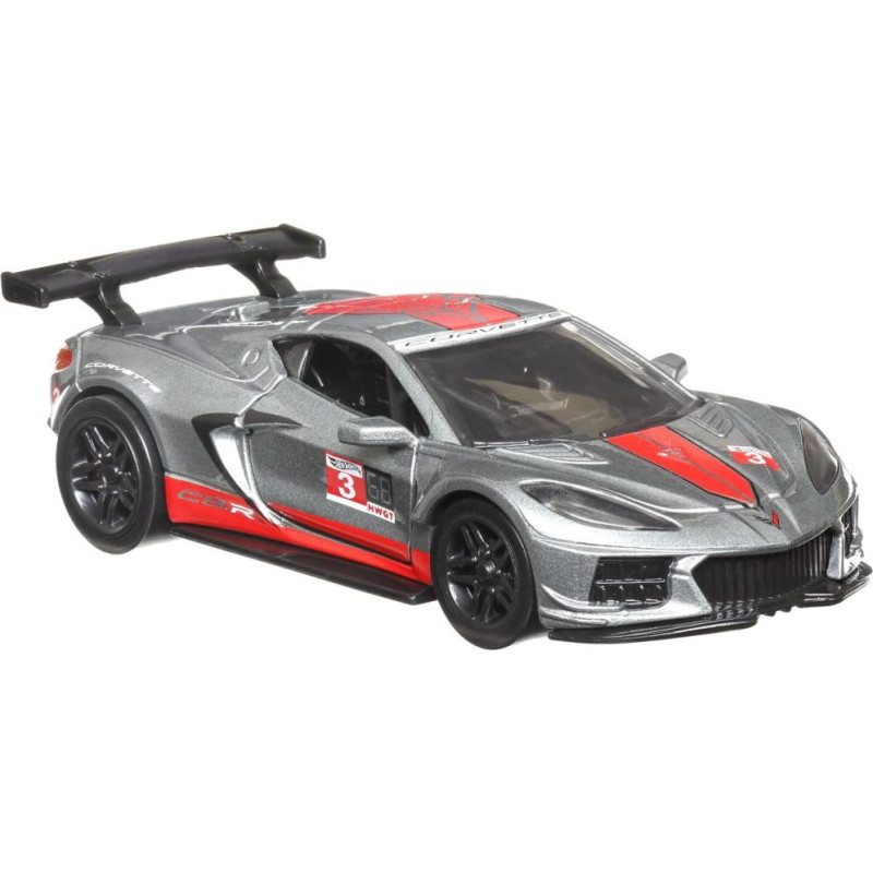 Mattel Hot Wheels: Pull-Back Speeders - Corvette C8.R (1:43) (HPR74)