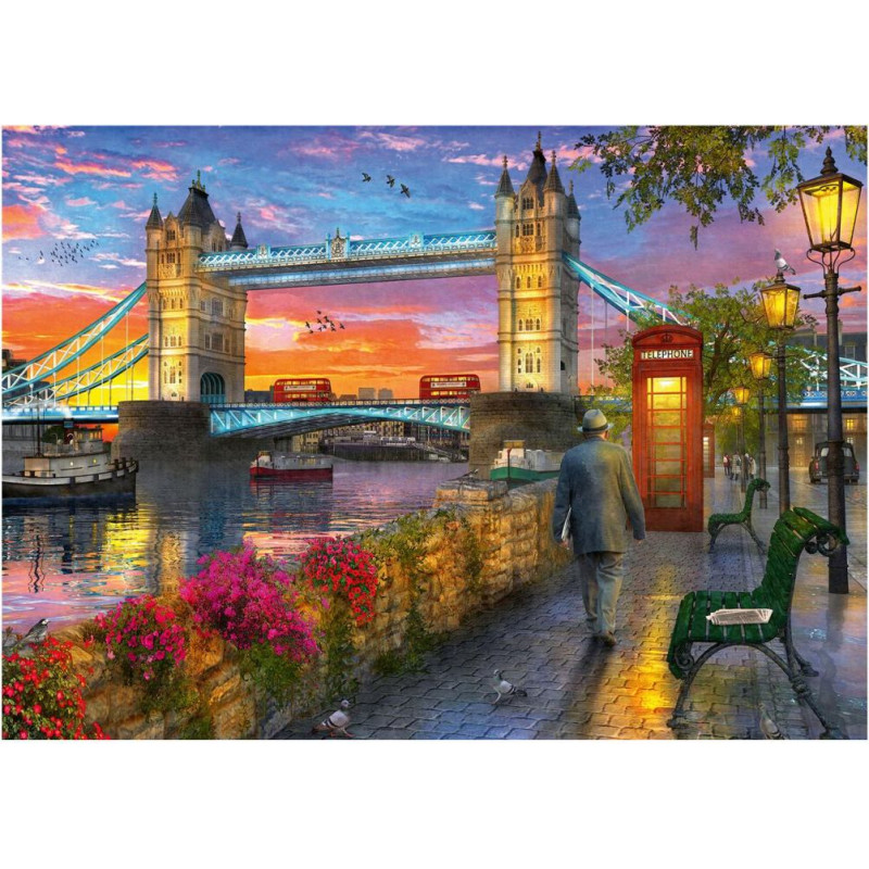Ravensburger Puzzle: Tower Bridge at Sunset (1000pcs) (12000041)