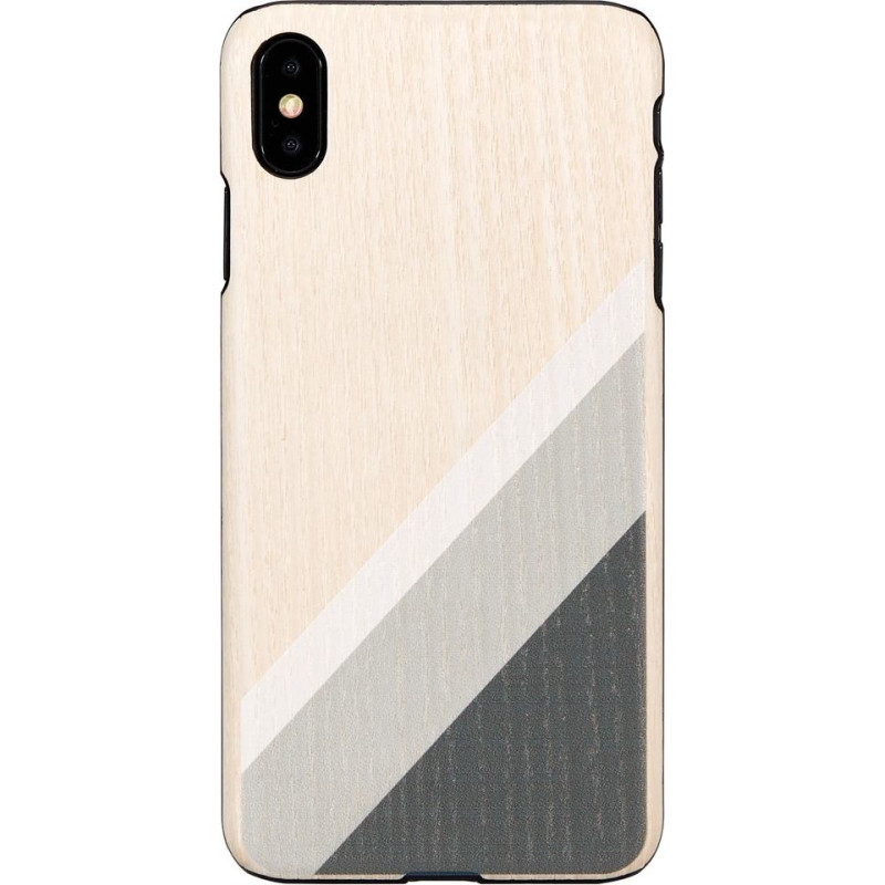 Man&Wood SmartPhone case iPhone XS Max gray suit black