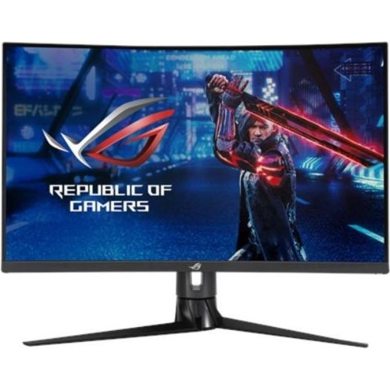 Asus Monitor rog strix 32 cale xg32vc wqhd va 1800r 400cd/m2 144/170hz 125% srgb dp hdmi usb-c usbx2