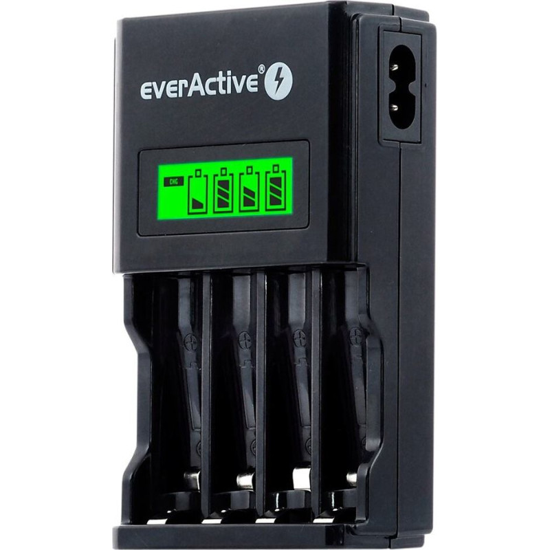 Everactive Ładowarka procesorowa nc-450 black edition do akumulatorów aa/aaa