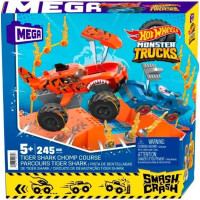 Mega Bloks Klocki hot wheels tiger shark
