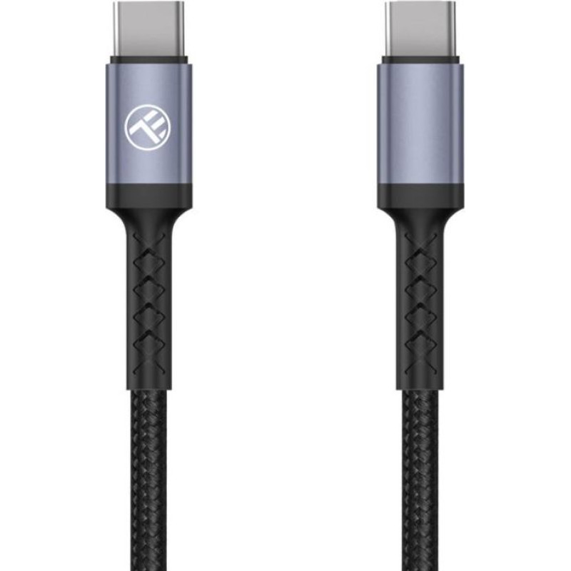 Tellur Type-C To Type-C Cable 3A 60W 1m Black