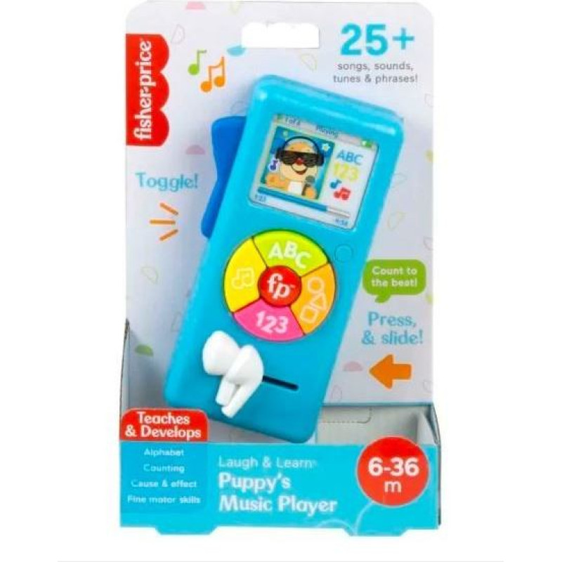 Fisher Price Odtwarzacz muzyczny 123