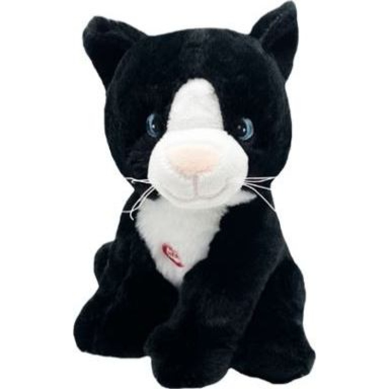 Tulilo Maskotka kot emil czarny z dźwiękiem 20 cm