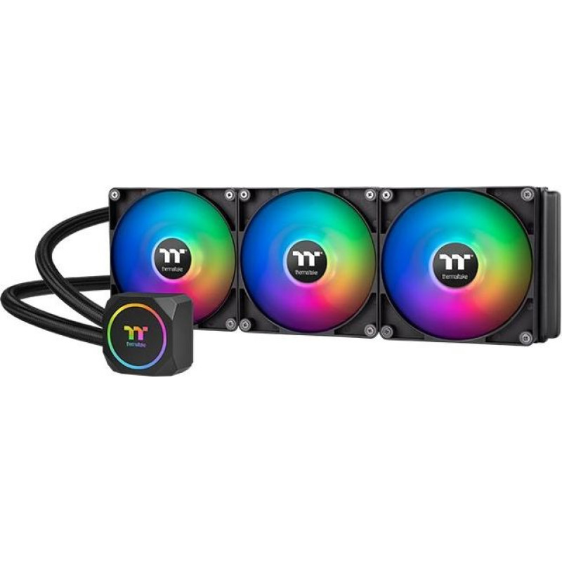 Thermaltake Chłodzenie wodne th420 argb (3x140mm) miedziany blok cpu
