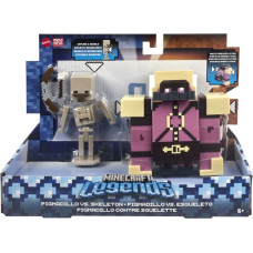 Mattel Zestaw figurek minecraft legends pigmadillo vs skeleton